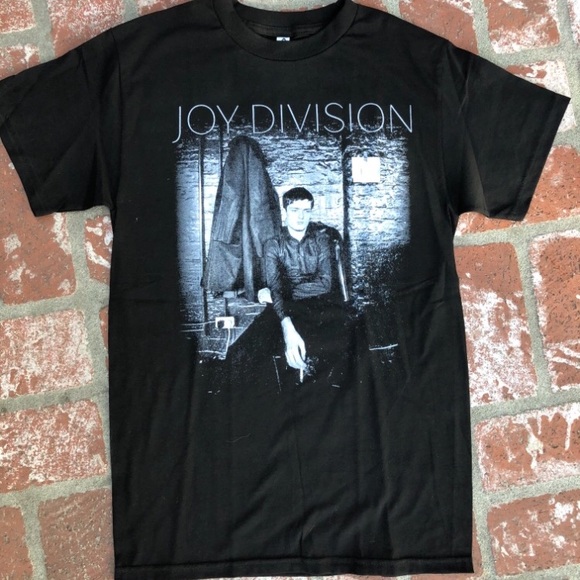 T-shirt Unknown Pleasures Noir Graphique Groupe Rock - Taille L - 100% Coton - Occasion